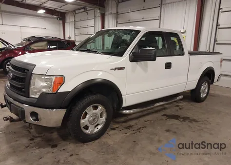 2013 Ford F150 Super Cab from USA, damaged, VIN 1FTEX1CM9DKF33190